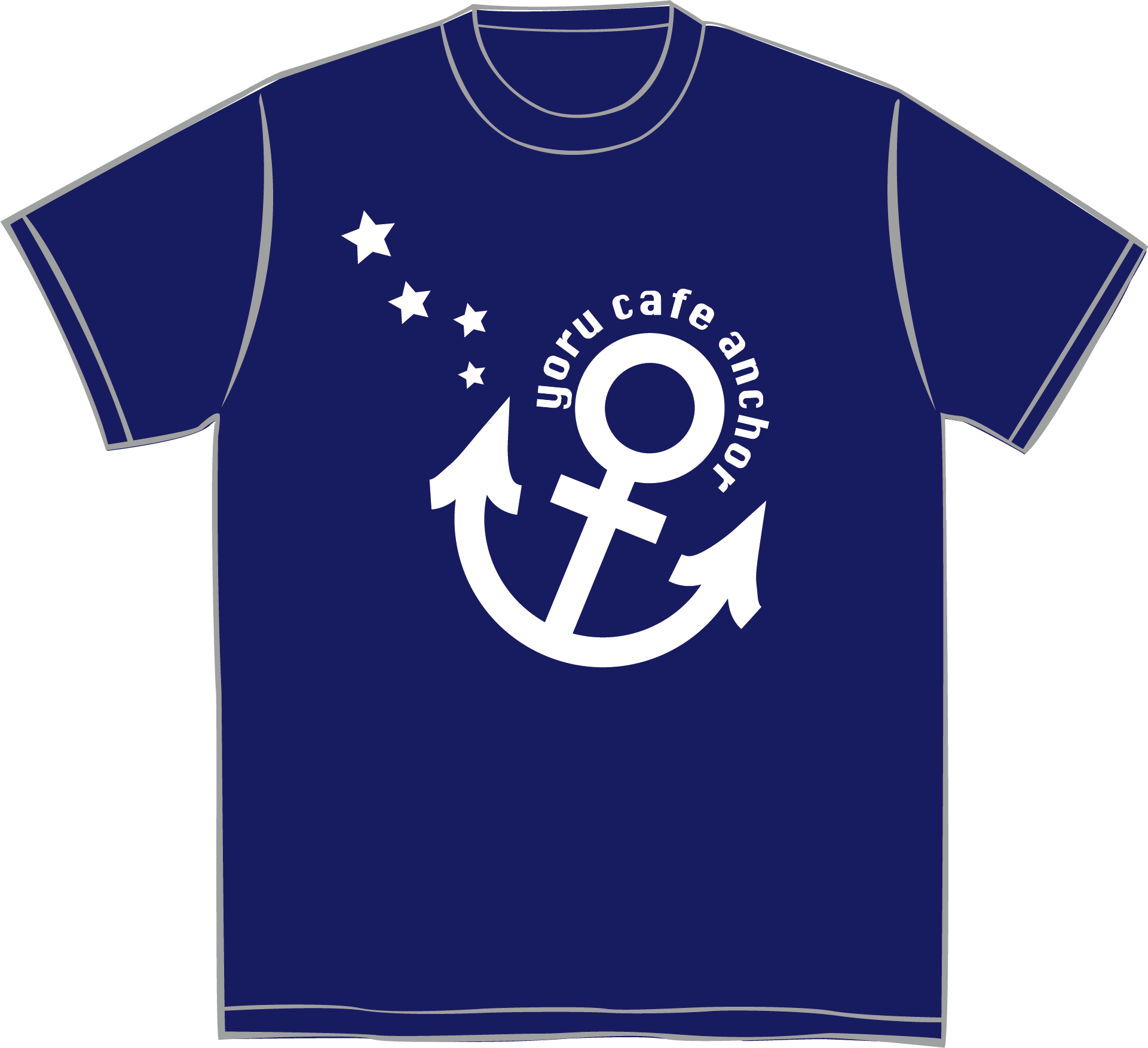 カフェの制服（Tシャツ）